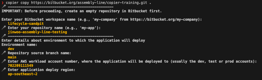 copier prompt answers